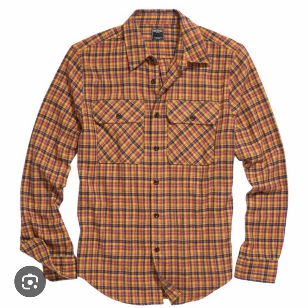Todd Snyder Multicolor Plaid Casual Button Down Shirt - 100% Cotton - Medium